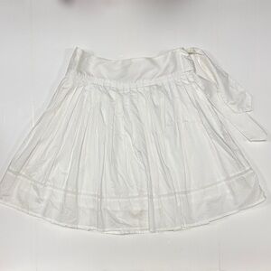 Burberry White Skirt